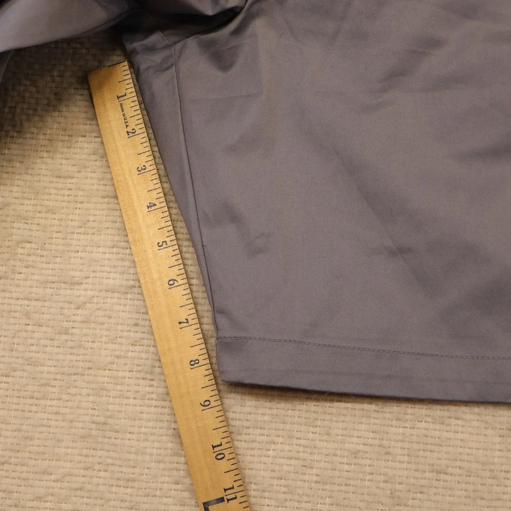 Banana Republic Mens 36 Stretch Chino Short Blue Quick Dry 9 Inseam 1951107